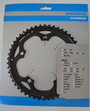 Picture of SHIMANO 50D-D 105 FC-5703 BLACK